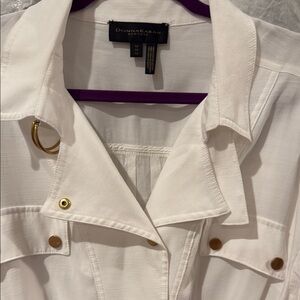 Donna Karan White Women's Jacket